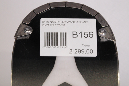 NARTY UŻYWANE ATOMIC REDSTER G9 + X12GW 23/24 172 cm NRB156