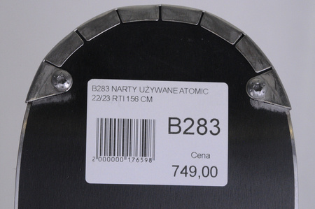 NARTY UŻYWANE ATOMIC REDSTER RTI + MTEN 10 22/23 156 cm NRB283