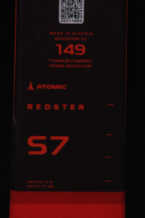 NARTY UŻYWANE ATOMIC REDSTER S7 + MTWELVE12 GW 22/23 149 cm NRB733