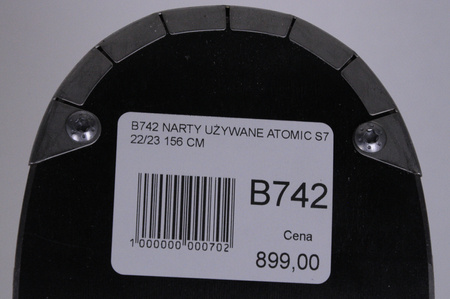 NARTY UŻYWANE ATOMIC REDSTER S7 + MTWELVE12 GW 22/23 156 cm NRB742