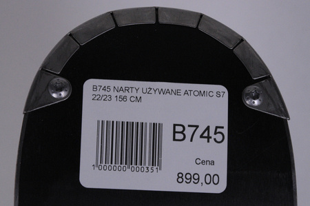 NARTY UŻYWANE ATOMIC REDSTER S7 + MTWELVE12 GW 22/23 156 cm NRB745