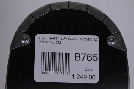 NARTY UŻYWANE ATOMIC REDSTER S7 + MTWELVE12 GW 23/24 156 cm NRB765