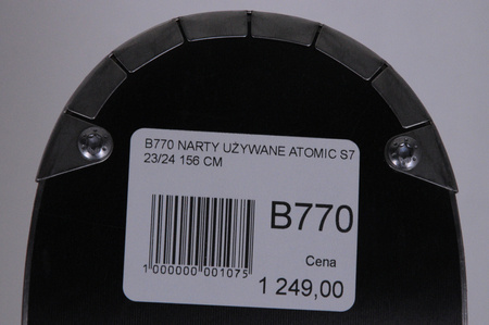 NARTY UŻYWANE ATOMIC REDSTER S7 + MTWELVE12 GW 23/24 156 cm NRB770