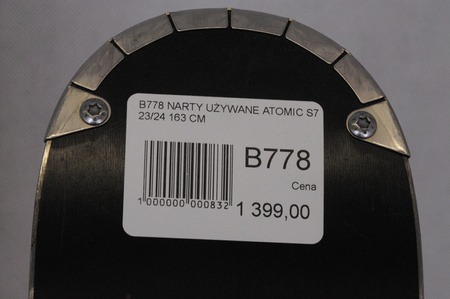 NARTY UŻYWANE ATOMIC REDSTER S7 + MTWELVE12 GW 23/24 163 cm NRB778