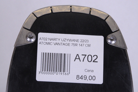 NARTY UŻYWANE ATOMIC VANTAGE 75 R + Atomic L10 22/23 147 cm NRA702