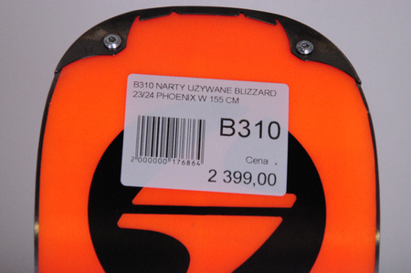 NARTY UŻYWANE BLIZZARD PHOENIX W + TPX 12 23/24 155 cm NRB310