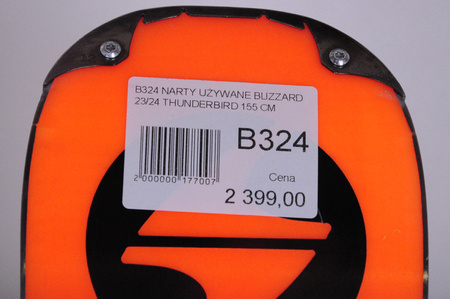 NARTY UŻYWANE BLIZZARD THUNDERBIRD R15 + TPX 12 23/24 155 cm NRB324