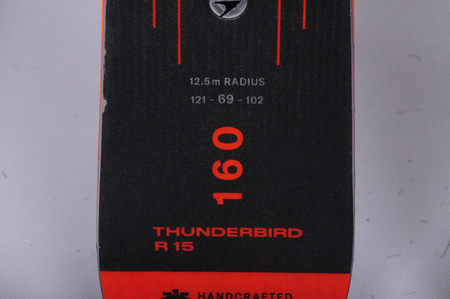 NARTY UŻYWANE BLIZZARD THUNDERBIRD R15 + TPX 12 23/24 160 cm NRB315