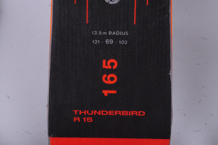 NARTY UŻYWANE BLIZZARD THUNDERBIRD R15 + TPX 12 23/24 165 cm NRB327