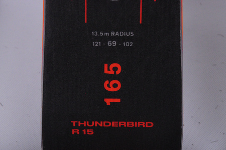 NARTY UŻYWANE BLIZZARD THUNDERBIRD R15 + TPX 12 23/24 165 cm NRB328