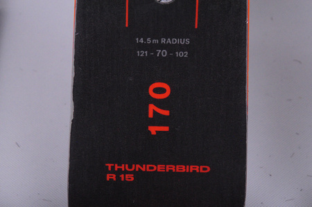 NARTY UŻYWANE BLIZZARD THUNDERBIRD R15 + TPX 12 23/24 170 cm NRB320