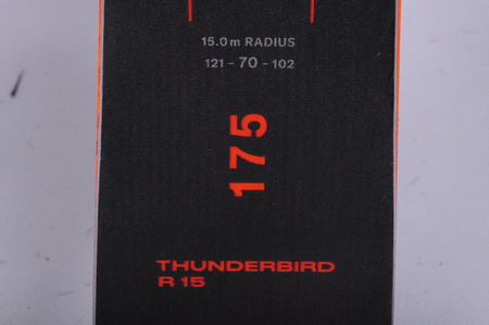 NARTY UŻYWANE BLIZZARD THUNDERBIRD R15 + TPX 12 23/24 175 cm NRB317