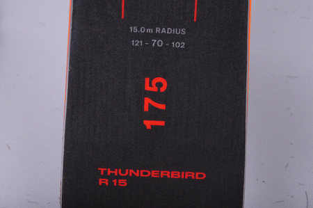 NARTY UŻYWANE BLIZZARD THUNDERBIRD R15 + TPX 12 23/24 175 cm NRB318