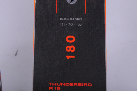 NARTY UŻYWANE BLIZZARD THUNDERBIRD R15 + TPX 12 23/24 180 cm NRB319