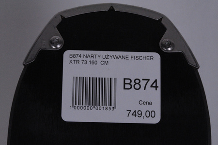 NARTY UŻYWANE FISCHER RC ONE XTR 73 20/21 + RS10 160 cm NRB874