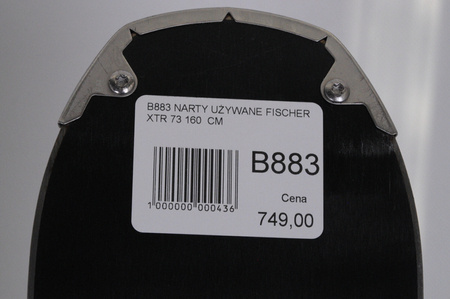 NARTY UŻYWANE FISCHER RC ONE XTR 73 20/21 + RS10 160 cm NRB883