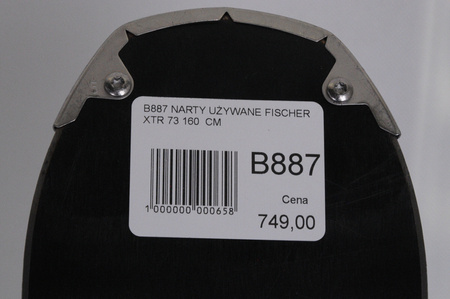 NARTY UŻYWANE FISCHER RC ONE XTR 73 20/21 + RS10 160 cm NRB887