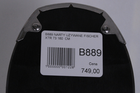 NARTY UŻYWANE FISCHER RC ONE XTR 73 20/21 + RS10 160 cm NRB889