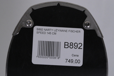 NARTY UŻYWANE FISCHER RC4 SPEED XTR 20/21 + RS10 145 cm NRA892