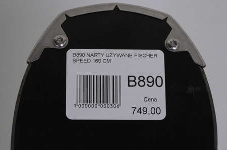 NARTY UŻYWANE FISCHER RC4 SPEED XTR 20/21 + RS10 160 cm NRA890