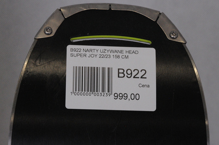 NARTY UŻYWANE HEAD SUPER JOY 22/23 + JOY 11 158 cm NRB922