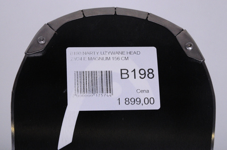 NARTY UŻYWANE HEAD SUPERSHAPE E. MAGNUM + Head PRD12 22/23 156 cm NRB198