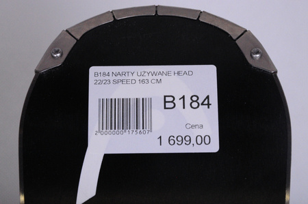 NARTY UŻYWANE HEAD SUPERSHAPE E. SPEED + Head PRD12 22/23 163 cm NRB184