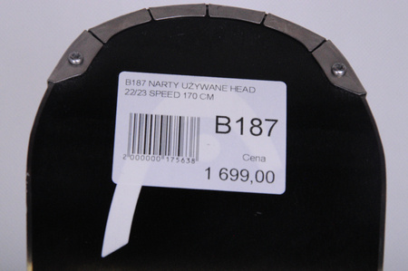 NARTY UŻYWANE HEAD SUPERSHAPE E. SPEED + Head PRD12 22/23 170 cm NRB187