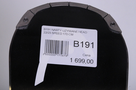 NARTY UŻYWANE HEAD SUPERSHAPE E. SPEED + Head PRD12 22/23 170 cm NRB191