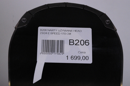 NARTY UŻYWANE HEAD SUPERSHAPE E. SPEED + Head PRD12 23/24 170 cm NRB206