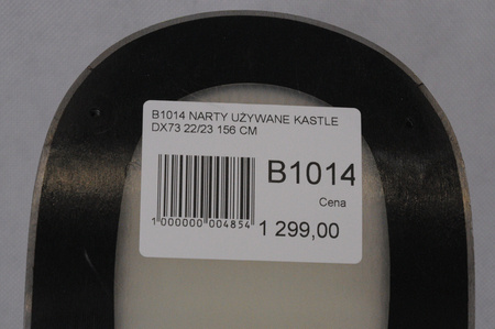 NARTY UŻYWANE KASTLE DX 73 + K10 22/23 156 cm NRB1014