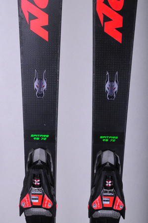 NARTY UŻYWANE NORDICA SPITFIRE 72 RB + XCELL 12 21/22 162 cm NRA375