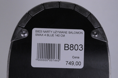 NARTY UŻYWANE SALOMON S/MAX 4 + M10 23/24 140 cm NRB803