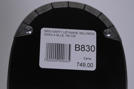 NARTY UŻYWANE SALOMON S/MAX 4 + M10 23/24 160 cm NRB830