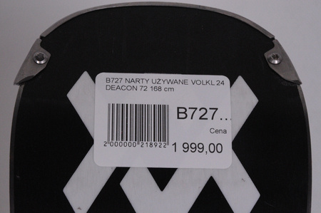 NARTY UŻYWANE VOLKL DEACON 72 + Motion 12 23/24 168 cm NRB727