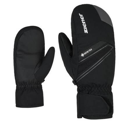 RĘKAWICE NARCIARSKIE ZIENER GUNARO GTX Mitten Black Magnet 2025