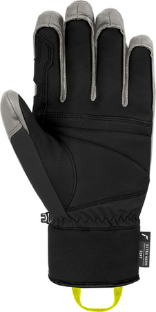 RĘKAWICE REUSCH SNOW PRO RC Grey/Black 2025