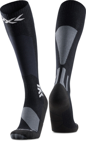 SKARPETY NARCIARSKIE X-SOCKS SKI DISCOVER MERINO OTC Black/Grey 2025