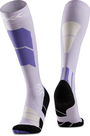 SKARPETY NARCIARSKIE X-SOCKS SKI PERFORM MERINO OTC Musted Lavender/Light Sand 2025