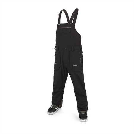 SPODNIE SNOWBOARDOWE VOLCOM RAIN GORE-TEX BIB OVERALL Black 2024