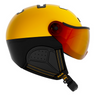 KASK NARCIARSKI KASK MONTECARLO Yellow - Red Mirror 2025